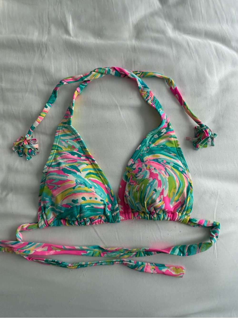 NEW Lilly Pulitzer Bikini Top Swimsuit Size 2